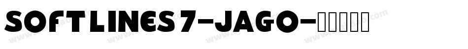 SoftLines7-jAgO字体转换