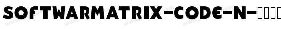 softwarmatrix-code-n字体转换