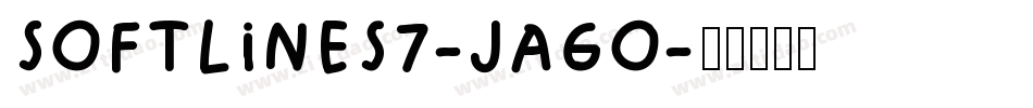 SoftLines7-jAgO字体转换