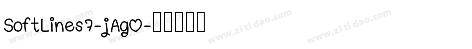 SoftLines7-jAgO字体转换