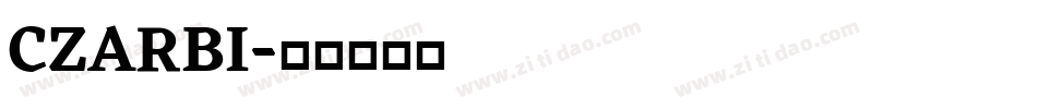 CZARBI字体转换