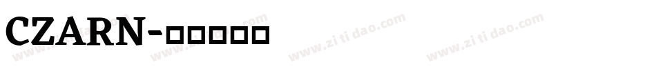 CZARN字体转换