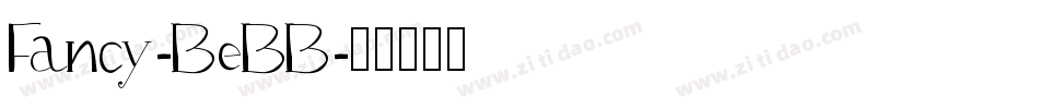 Fancy-BeBB字体转换
