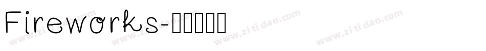 Fireworks字体转换