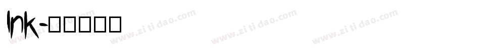 Ink字体转换