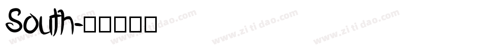 South字体转换