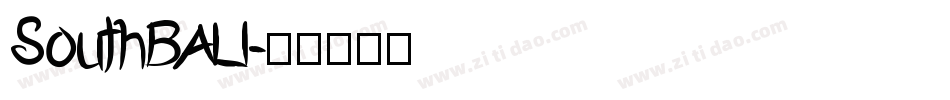 SouthBALI字体转换