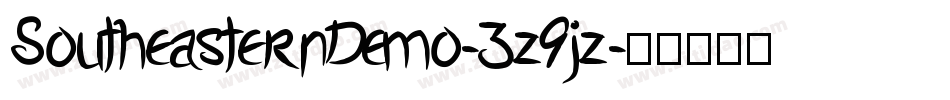 SoutheasternDemo-3z9jz字体转换