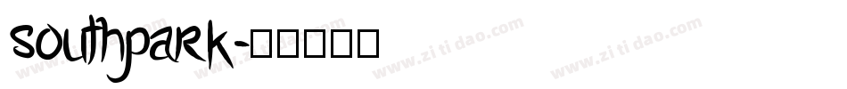 southpark字体转换