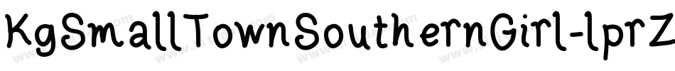 KgSmallTownSouthernGirl-lprZ字体转换