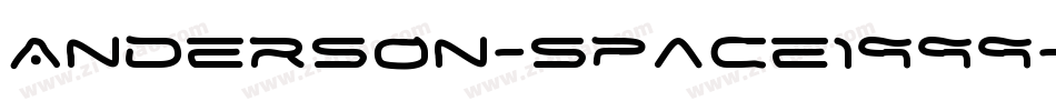 Anderson-Space1999-Dings字体转换