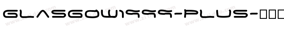 Glasgow1999-Plus字体转换