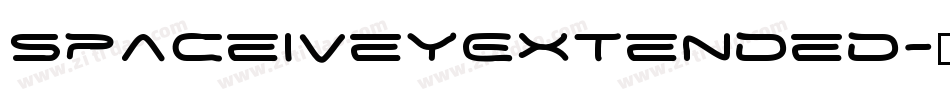 SpaceIveyExtended字体转换