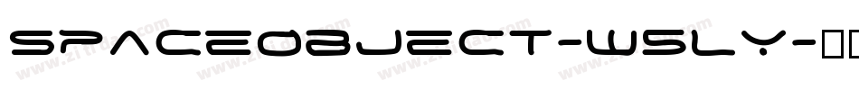SpaceObject-W5LY字体转换