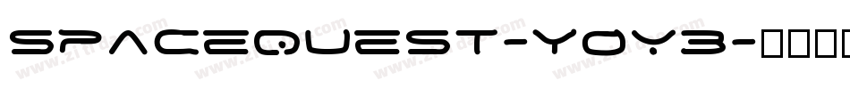 SpaceQuest-yOY3字体转换