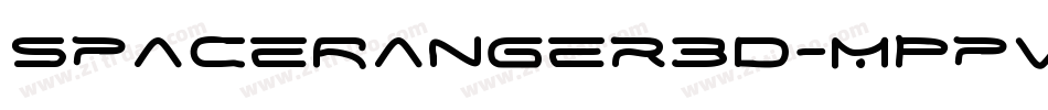 SpaceRanger3D-MPpv字体转换