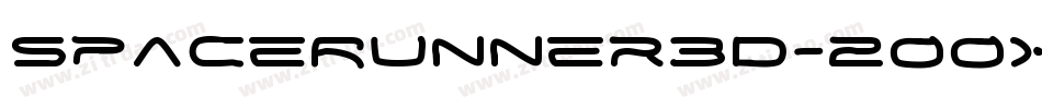 SpaceRunner3D-2OOX8字体转换