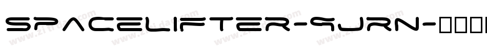Spacelifter-9Jrn字体转换