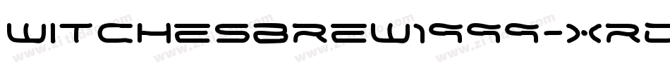 Witchesbrew1999-Xrd字体转换
