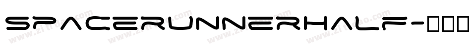 spacerunnerhalf字体转换