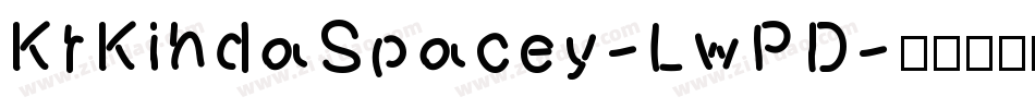 KrKindaSpacey-LwPD字体转换