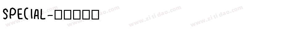 special字体转换