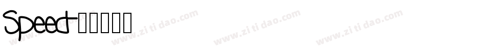 Speed字体转换
