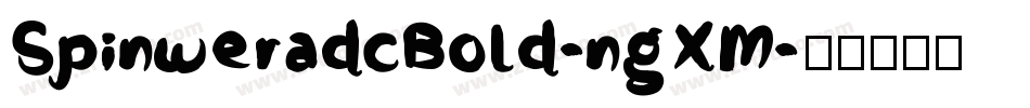 SpinweradcBold-ngXM字体转换