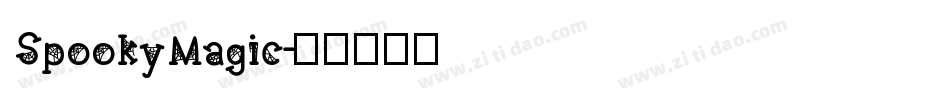 SpookyMagic字体转换