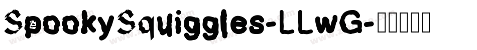 SpookySquiggles-LLwG字体转换