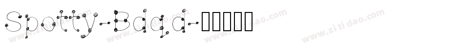 Spotty-Bdqd字体转换