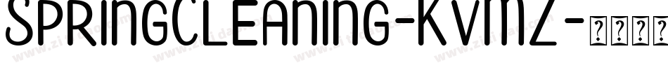 SpringCleaning-KvMZ字体转换