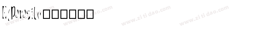 EfParasite字体转换