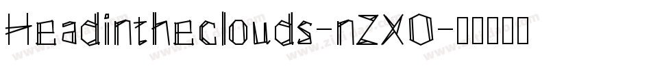 Headintheclouds-nZXO字体转换