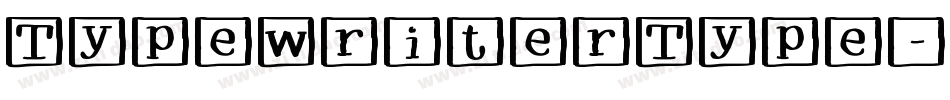 TypewriterType字体转换