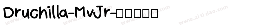 Druchilla-MvJr字体转换