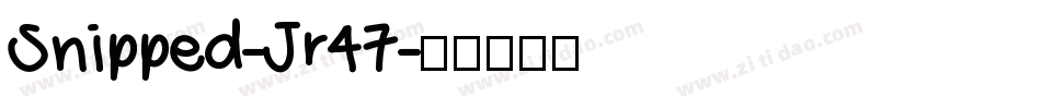 Snipped-Jr47字体转换