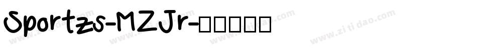 Sportzs-MZJr字体转换