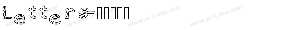 Letters字体转换