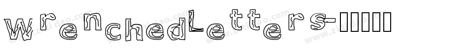 WrenchedLetters字体转换