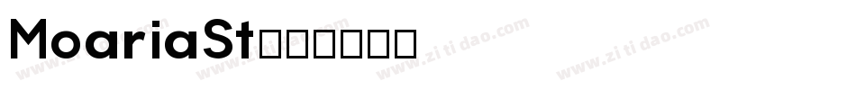 MoariaSt字体转换