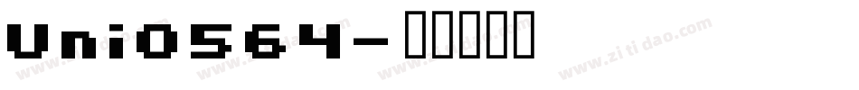 Uni0564字体转换