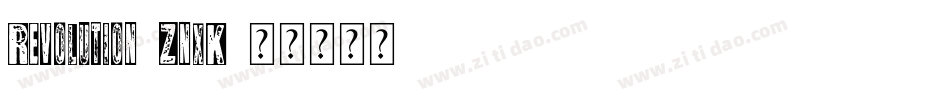 Revolution-ZnxK字体转换