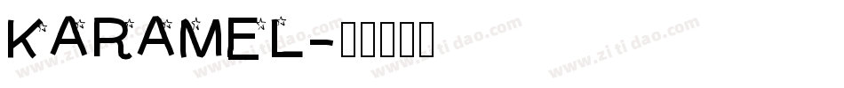 KARAMEL字体转换