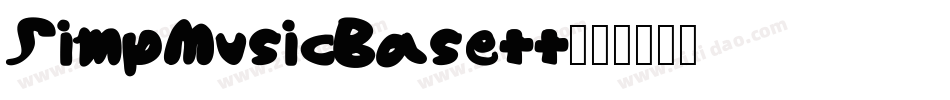 SimpMusicBasett字体转换