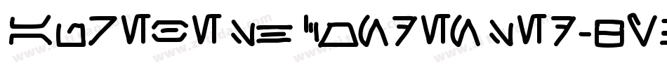 AurebeshCondensed-8y2B字体转换