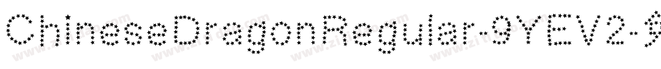 ChineseDragonRegular-9YEV2字体转换