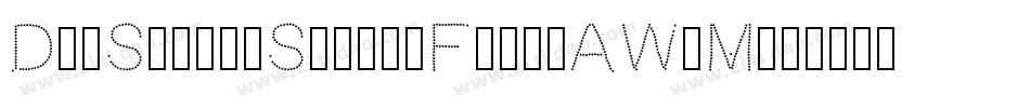 DjbStarryStarryFont-AWnM字体转换