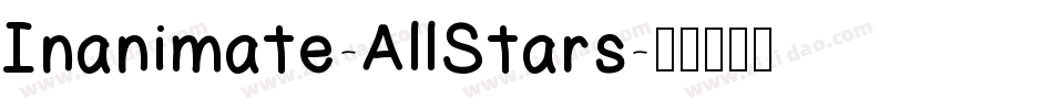 Inanimate-AllStars字体转换