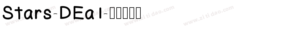 Stars-DEa1字体转换